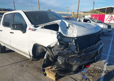 2021 Chevrolet Silverado 1500 4Wd Short Bed Lt Trail Boss из США, поврежденный, VIN 1GCPYFED5MZ331857